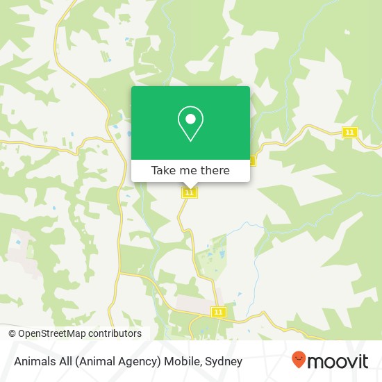 Animals All (Animal Agency) Mobile map