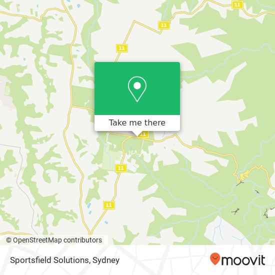 Sportsfield Solutions map