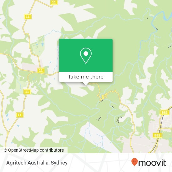 Agritech Australia map