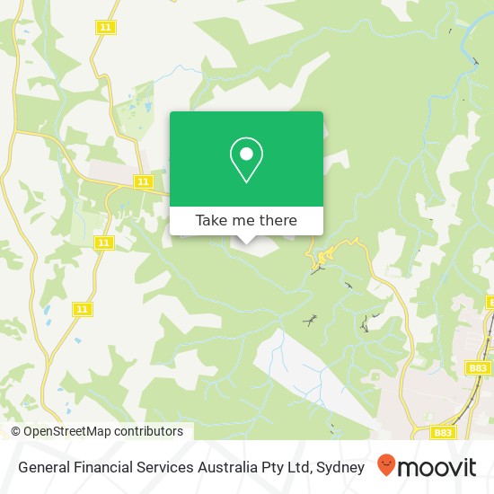General Financial Services Australia Pty Ltd map