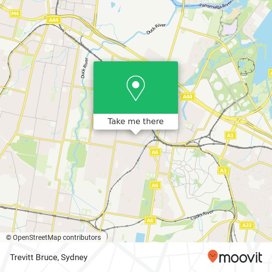 Trevitt Bruce map