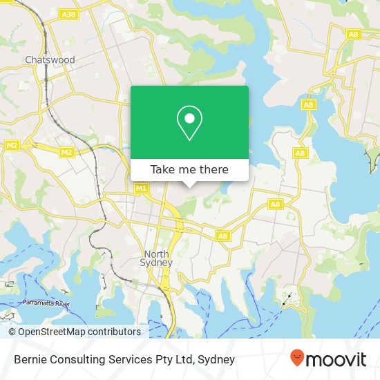 Bernie Consulting Services Pty Ltd map