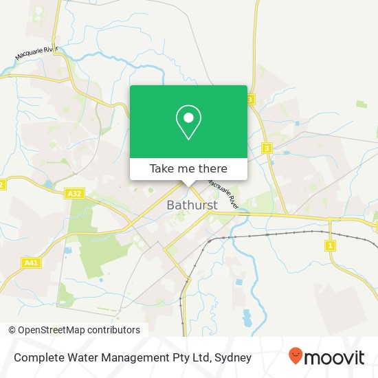 Complete Water Management Pty Ltd map