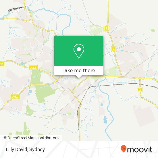 Mapa Lilly David