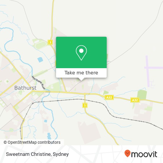 Sweetnam Christine map