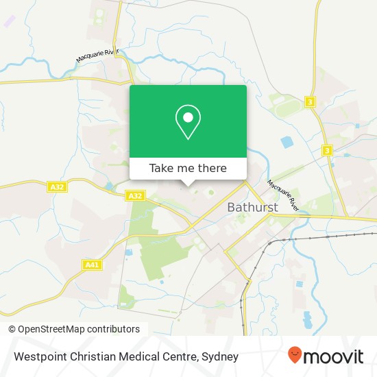 Westpoint Christian Medical Centre map