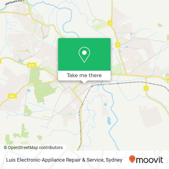 Luis Electronic-Appliance Repair & Service map