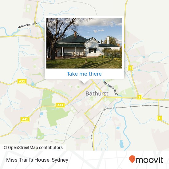 Miss Traill's House map