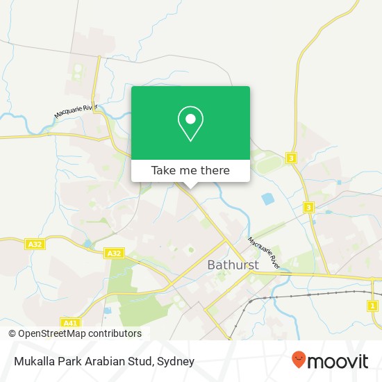 Mapa Mukalla Park Arabian Stud