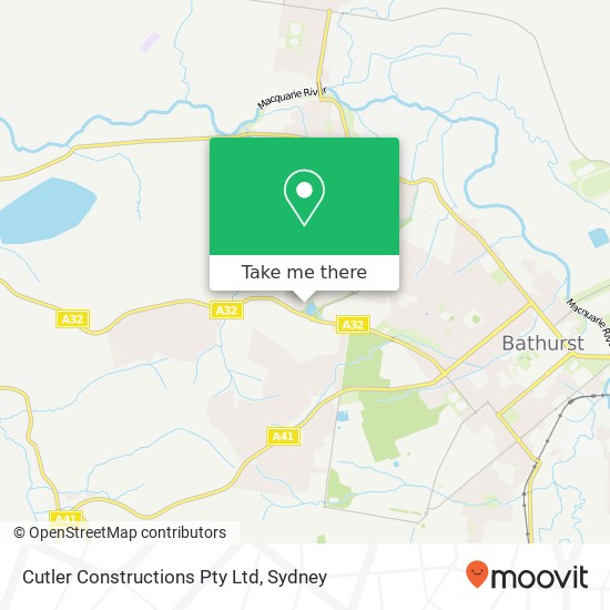 Cutler Constructions Pty Ltd map