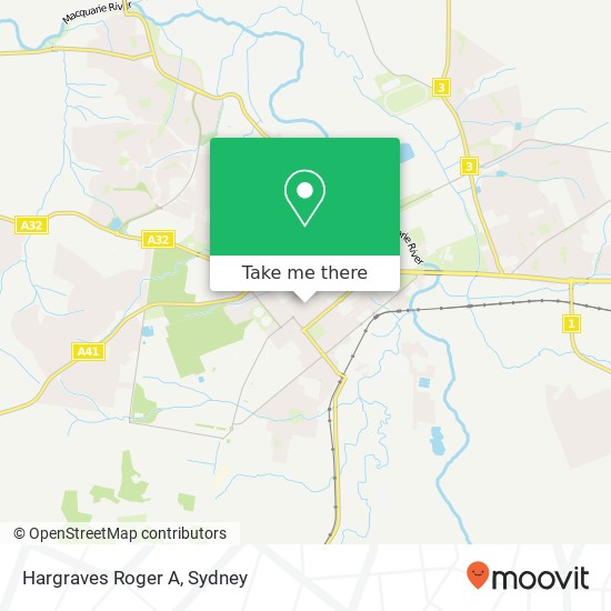 Hargraves Roger A map