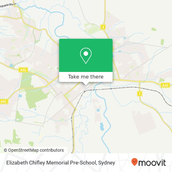 Elizabeth Chifley Memorial Pre-School map