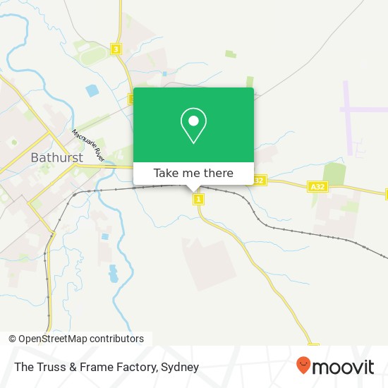 The Truss & Frame Factory map