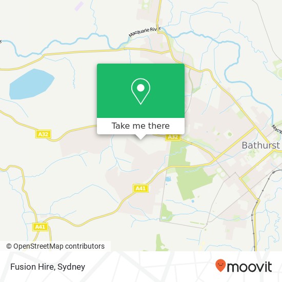 Fusion Hire map