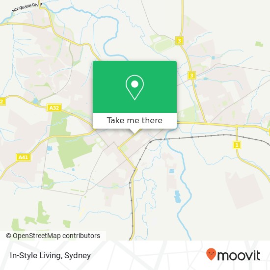 In-Style Living map