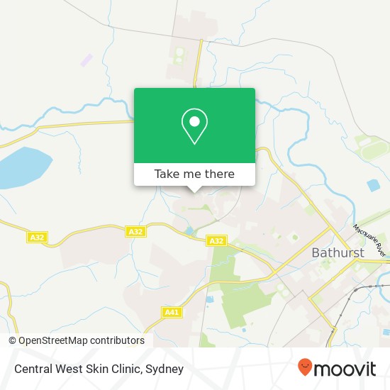 Central West Skin Clinic map