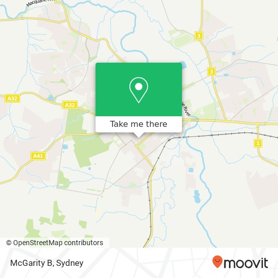 McGarity B map