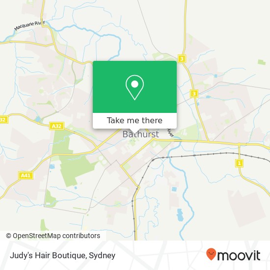 Judy's Hair Boutique map