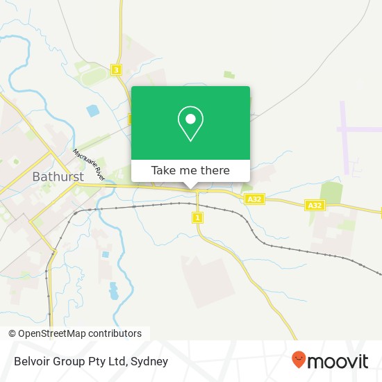 Belvoir Group Pty Ltd map