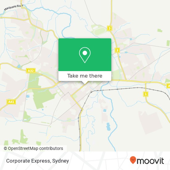 Mapa Corporate Express