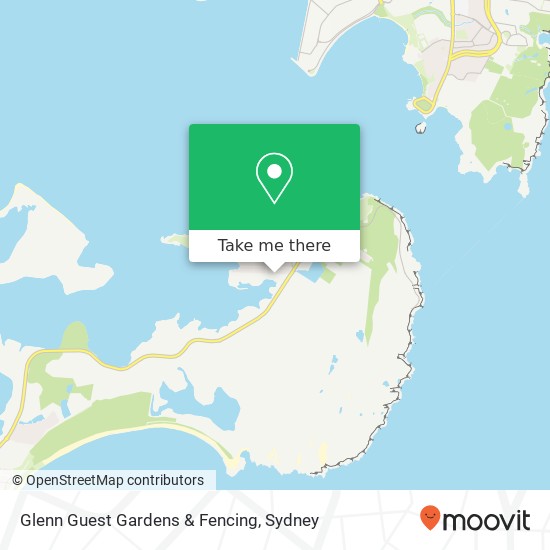 Glenn Guest Gardens & Fencing map