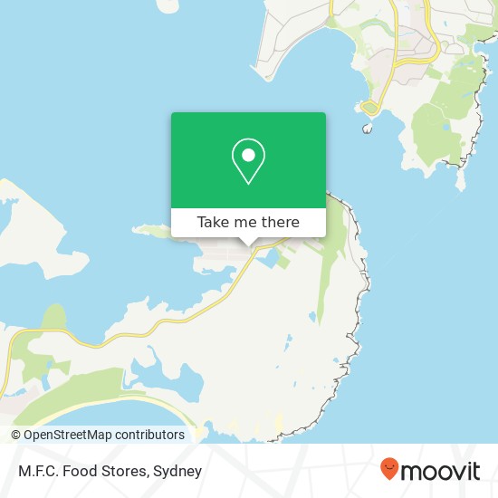 M.F.C. Food Stores map