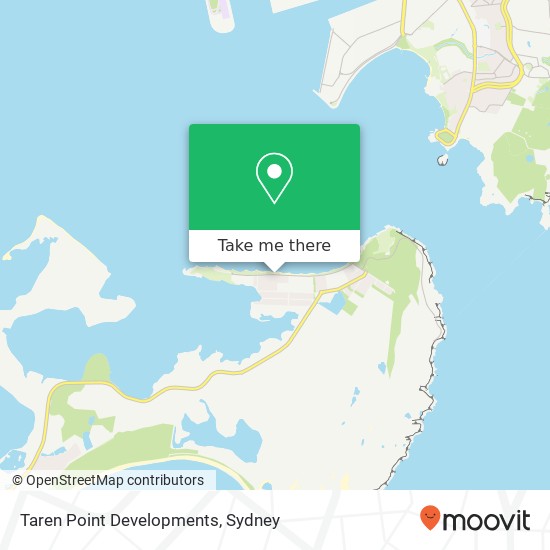 Taren Point Developments map