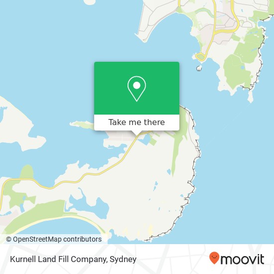 Kurnell Land Fill Company map