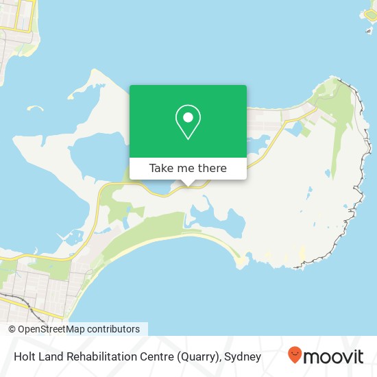 Mapa Holt Land Rehabilitation Centre (Quarry)