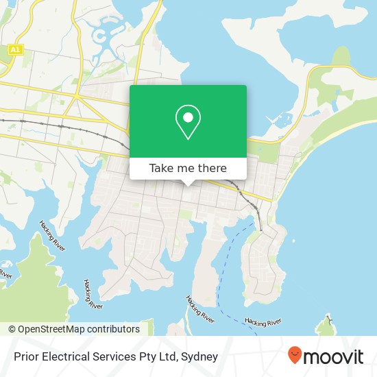 Prior Electrical Services Pty Ltd map