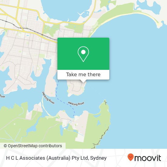 H C L Associates (Australia) Pty Ltd map