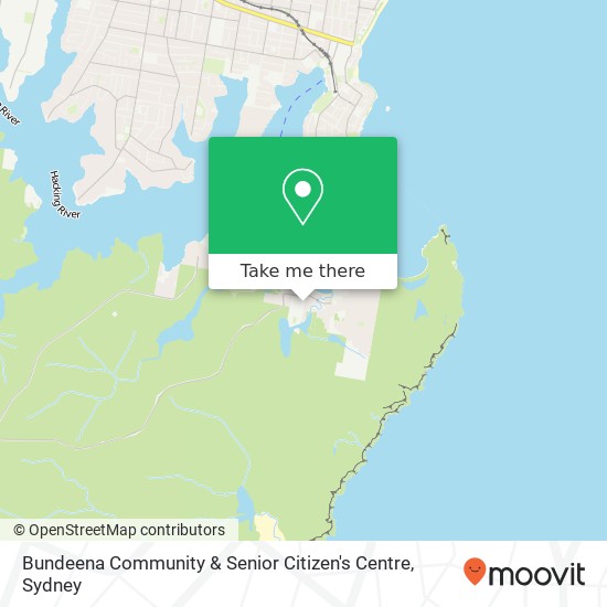 Bundeena Community & Senior Citizen's Centre map