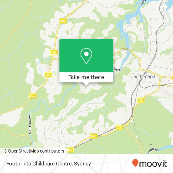 Footprints Childcare Centre map