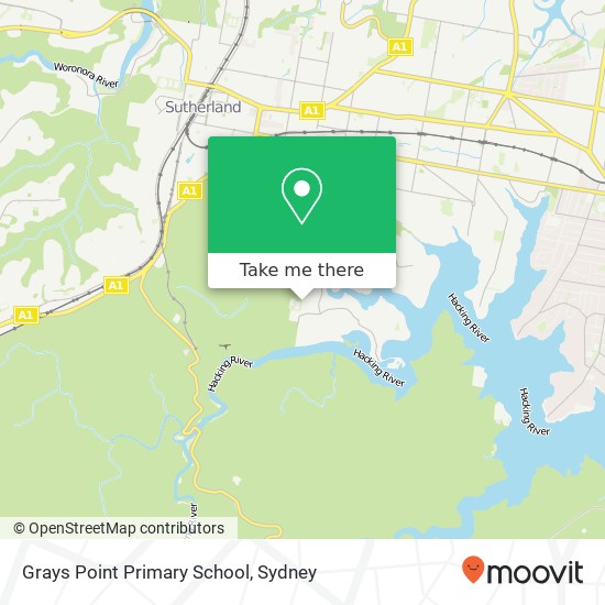Grays Point Primary School map