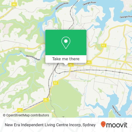 New Era Independent Living Centre Incorp map