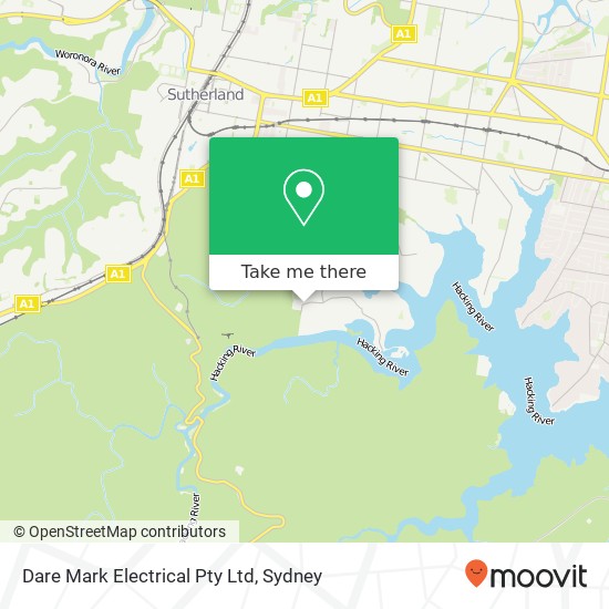 Dare Mark Electrical Pty Ltd map