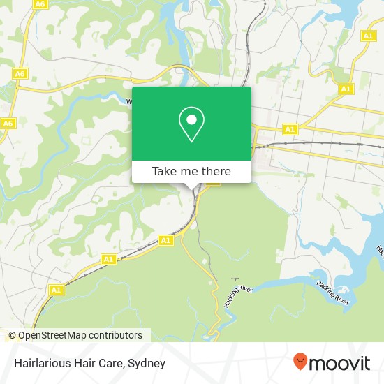 Hairlarious Hair Care map