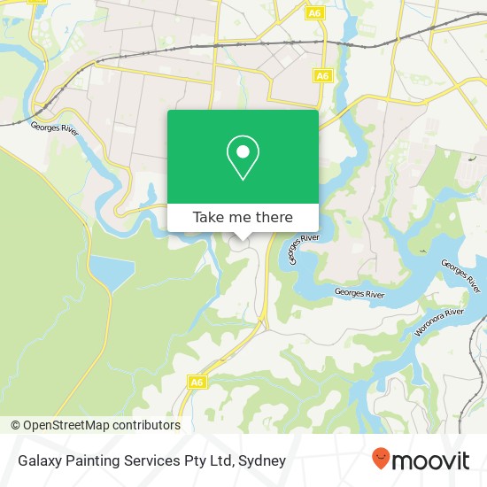 Galaxy Painting Services Pty Ltd map