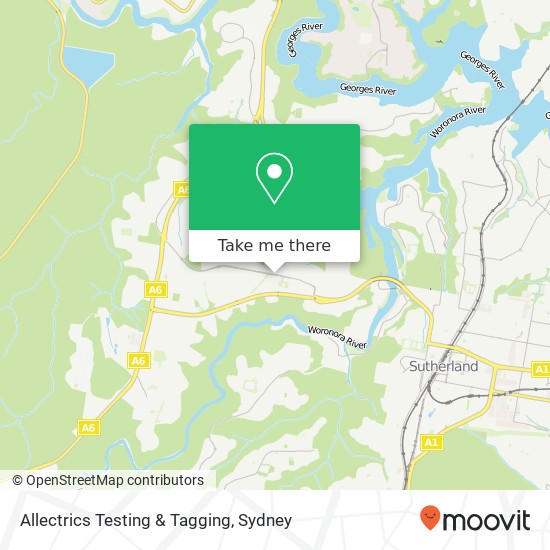 Mapa Allectrics Testing & Tagging