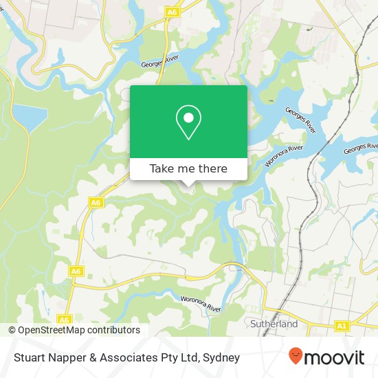 Stuart Napper & Associates Pty Ltd map