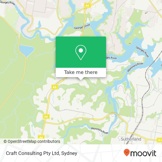 Craft Consulting Pty Ltd map