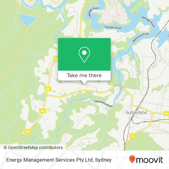 Energy Management Services Pty Ltd map