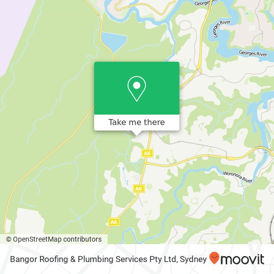 Bangor Roofing & Plumbing Services Pty Ltd map