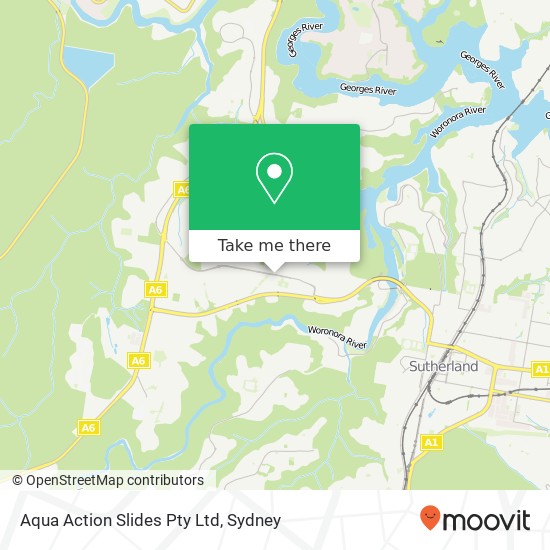 Mapa Aqua Action Slides Pty Ltd