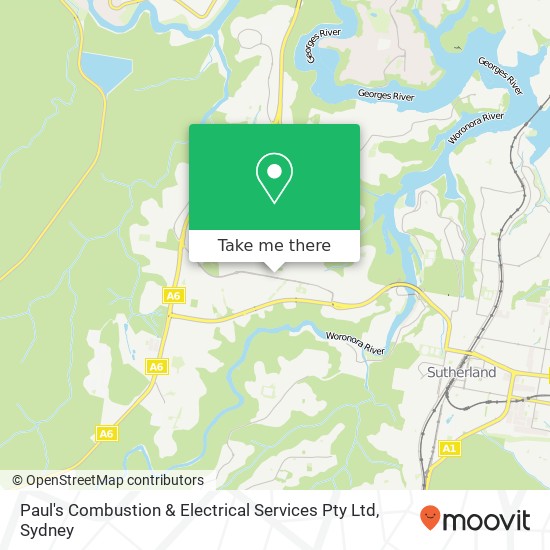 Paul's Combustion & Electrical Services Pty Ltd map