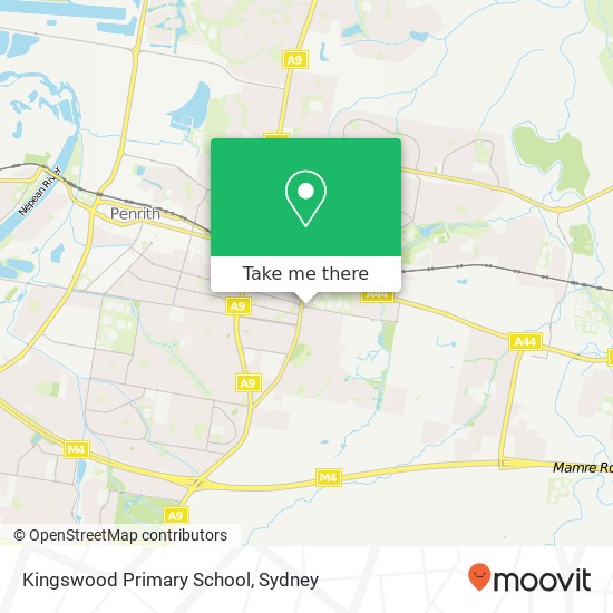 Kingswood Primary School map