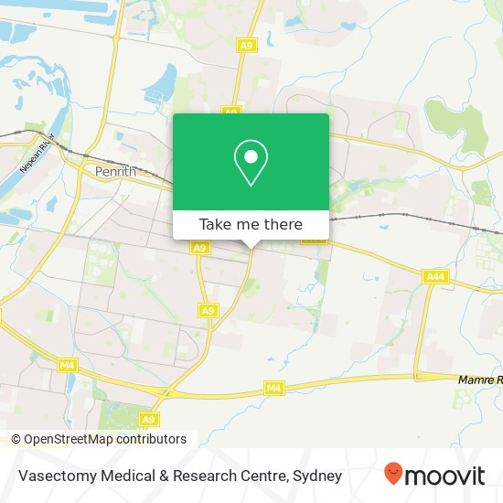 Vasectomy Medical & Research Centre map