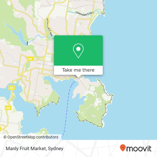 Manly Fruit Market map