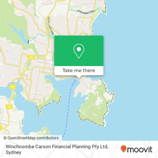 Winchcombe Carson Financial Planning Pty Ltd map