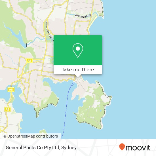 General Pants Co Pty Ltd map